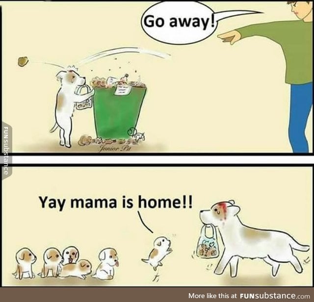 Mama dog