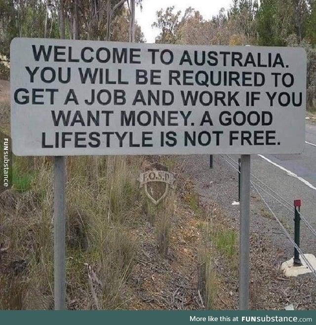 Australia is playing no games, straight to the point