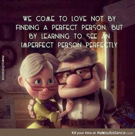 It's Not About The Perfect Person