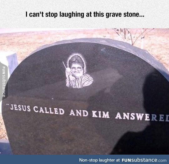 Grave stone humor