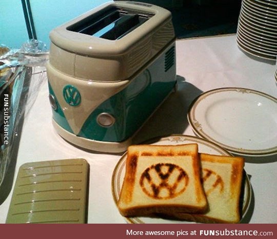 VW van toaster