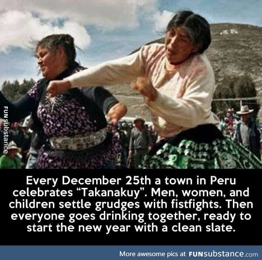 How they do it in peru