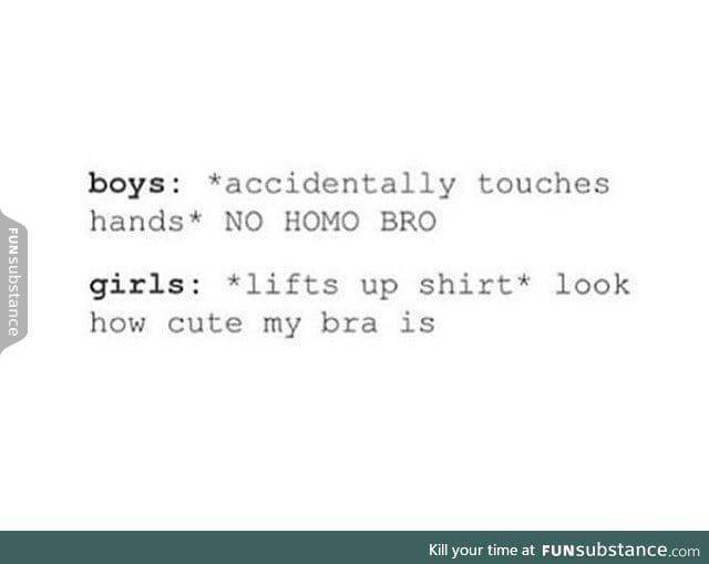 Guys vs girls