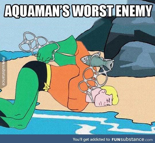 The easiest way to defeat aquaman