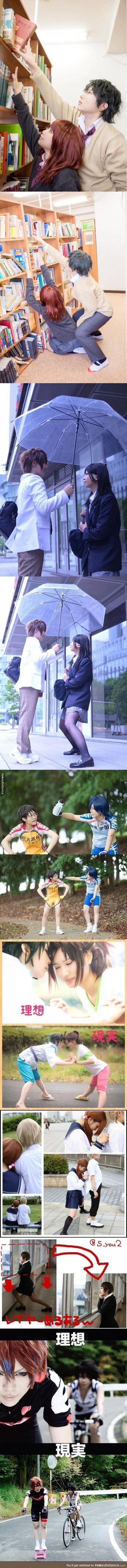 Cosplay pictures aren't always as they seem.