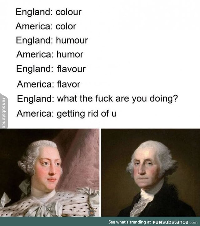 America vs England