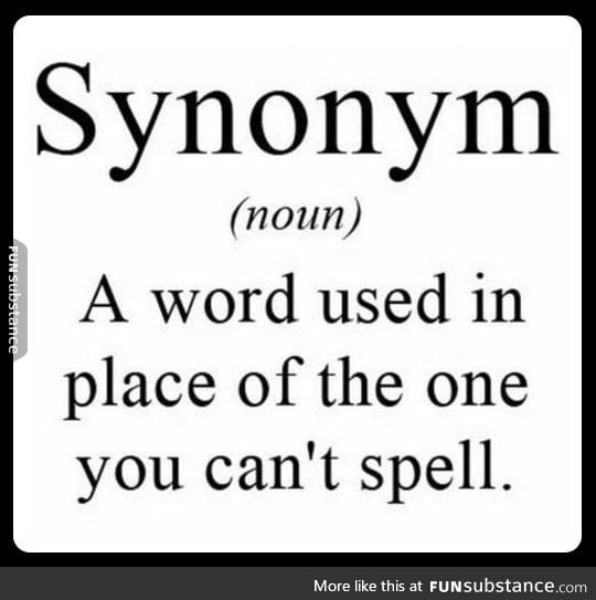 Synonym definition