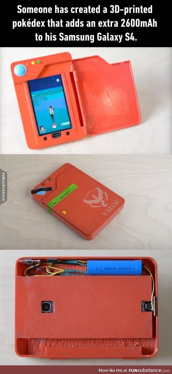 The Pokedex battery case we all need right now!