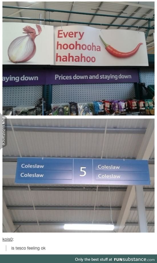 Tesco...what's going on?