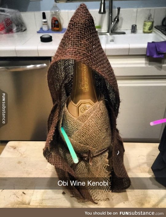 The cork is strong with this one