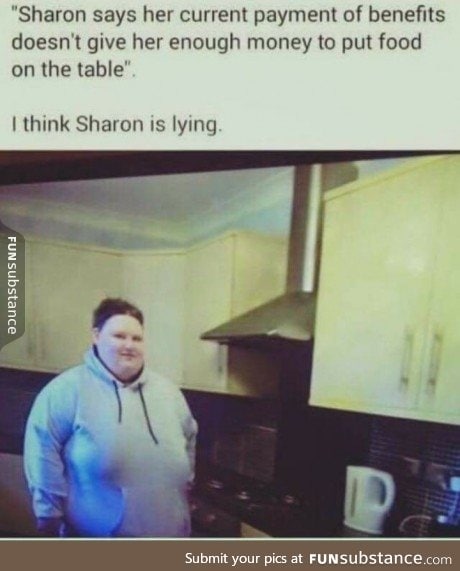 Sharon is lying