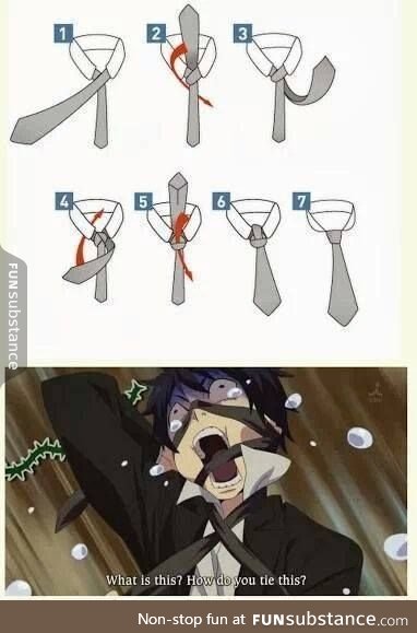 Tying ties is easy