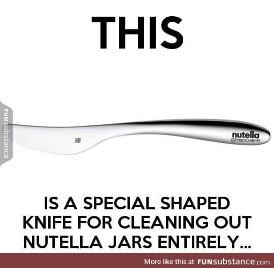 The nutella knife