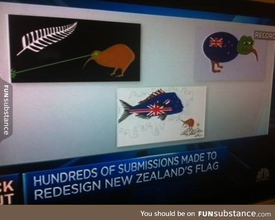 New New Zealand flag