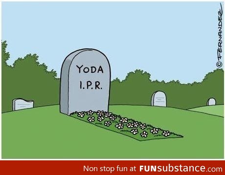 Yoda's tombstone