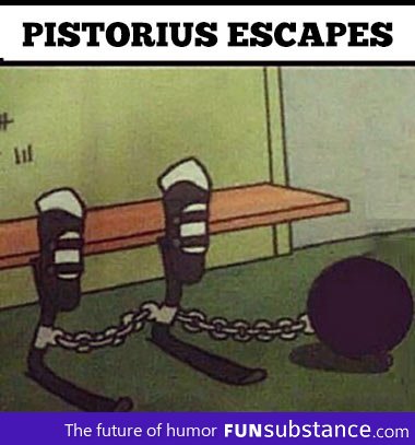 Pistorius escapes