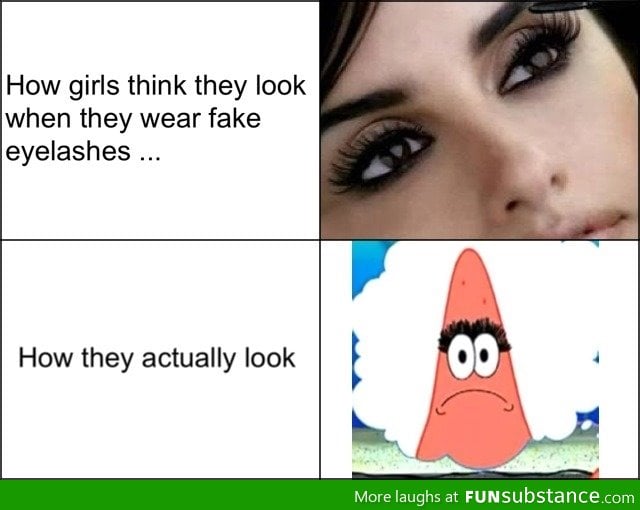 Fake eyelashes