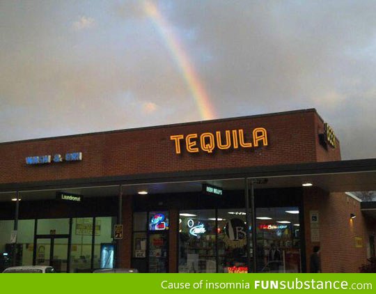 I finally found the end of the rainbow