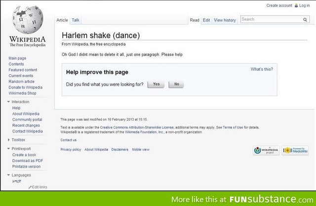 So I Googled Harlem Shake