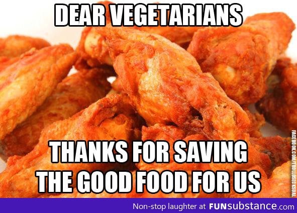 Dear Vegetarians