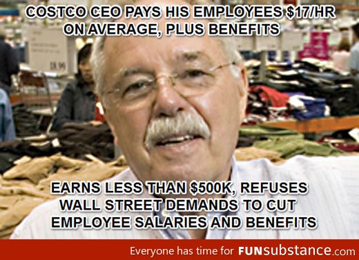 Good Guy CEO of Costco