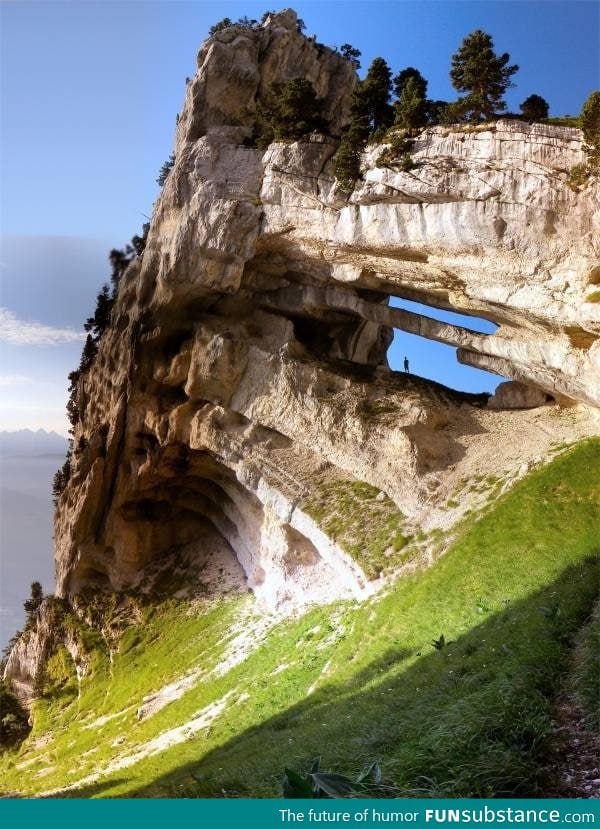 Chartreuse Arch in the French Alps