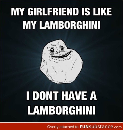 My girlfriend is like a Lamborghini