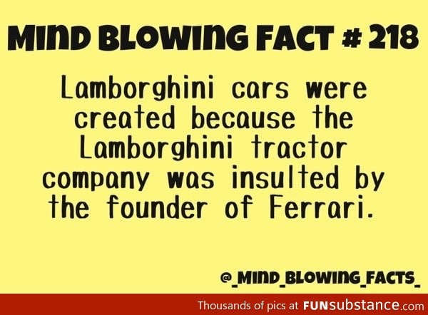 History of Lamborghini