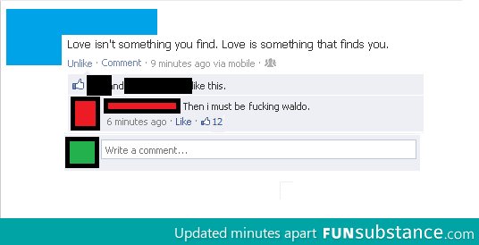 Finding love