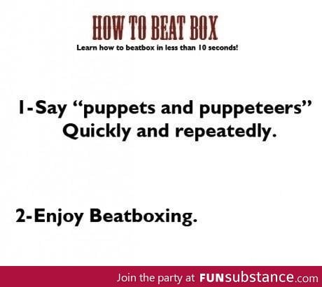 How to beat box