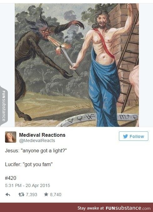Satan is always helpful