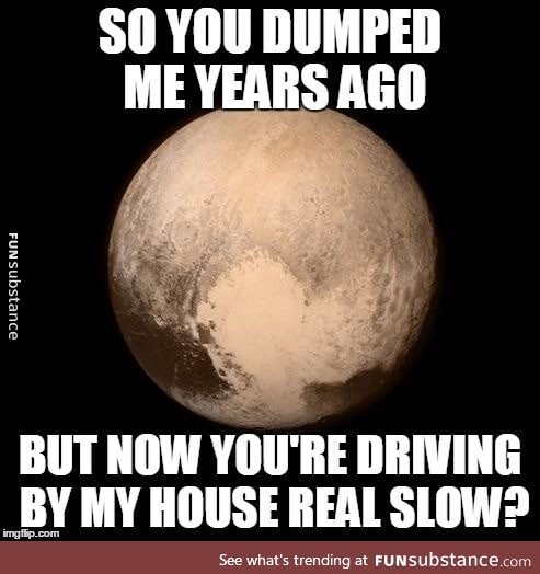 Creep'n on Pluto