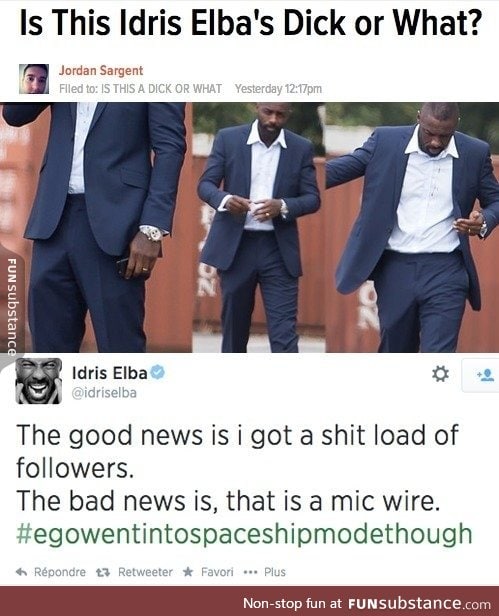 Idris Elba is cool