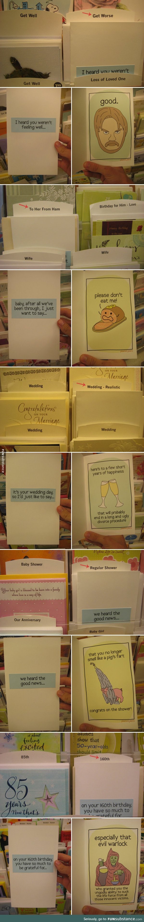 Honest cards