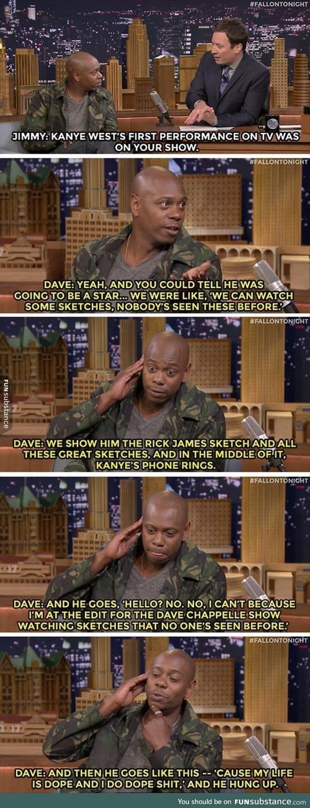 Dave Chappelle talks about Kanye West