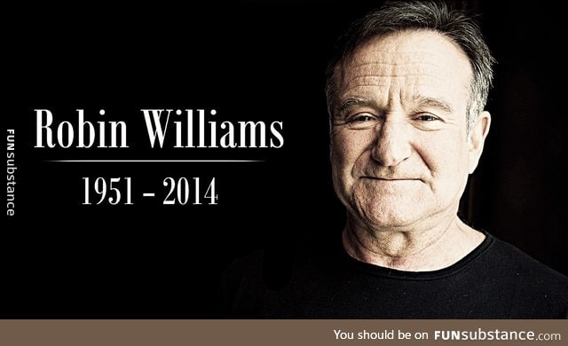 Today marks two years since we lost this man. Rest in peace Robin Williams.