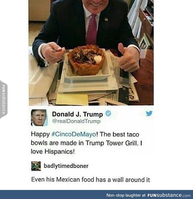 Trump's ""Mexican"" Food