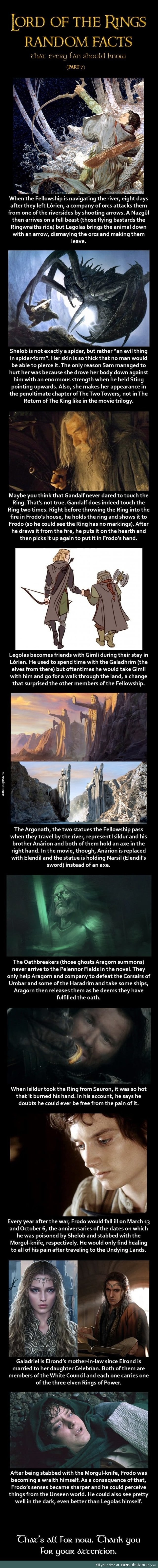 LOTR facts