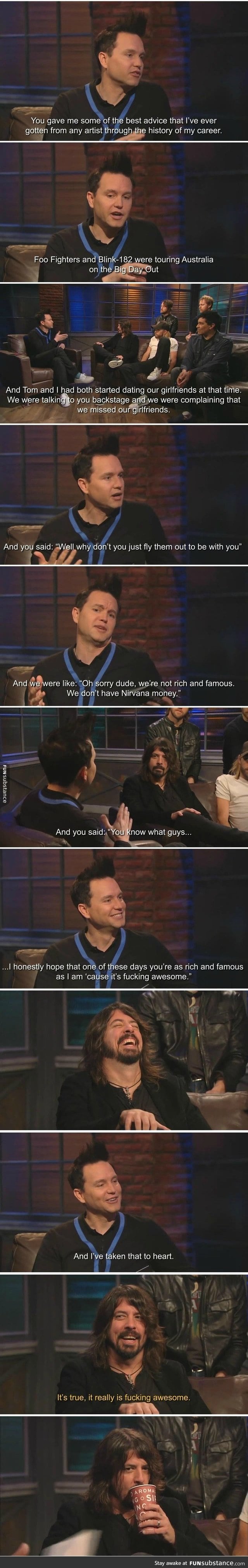 Life advice from Dave Grohl