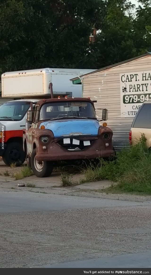 I found Mater in Texas