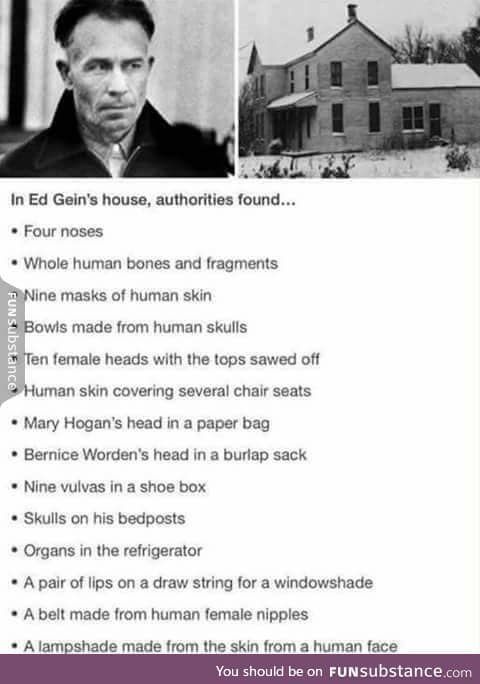Arts and Crafts with Ed Gein