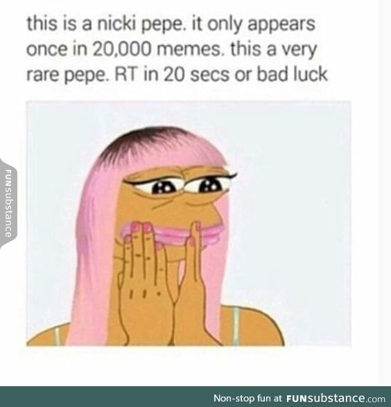 Do you remember the rare Beyonce pepe?