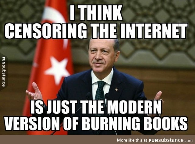 Looking at you Erdogan