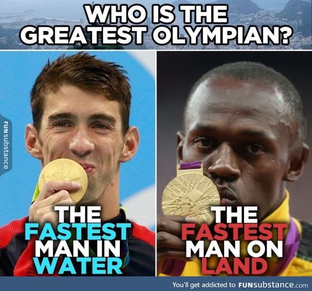 Michael Phelps or Usain Bolt?