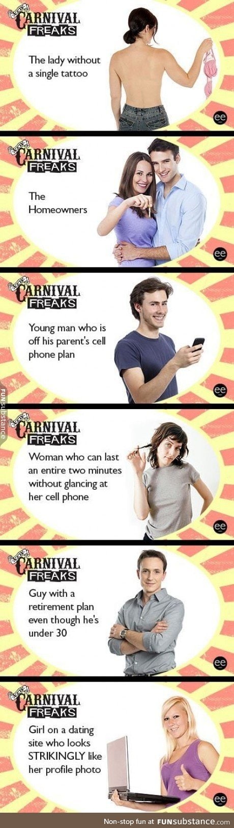 millennial freak show