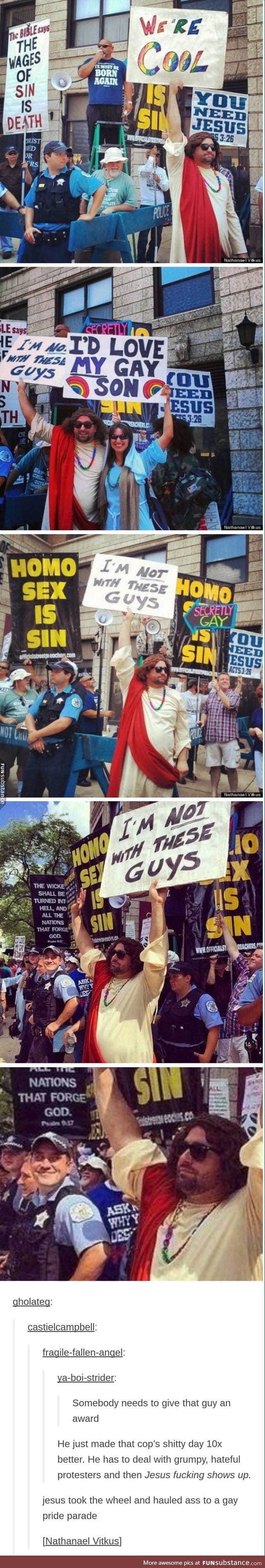 Jesus ain't a hater