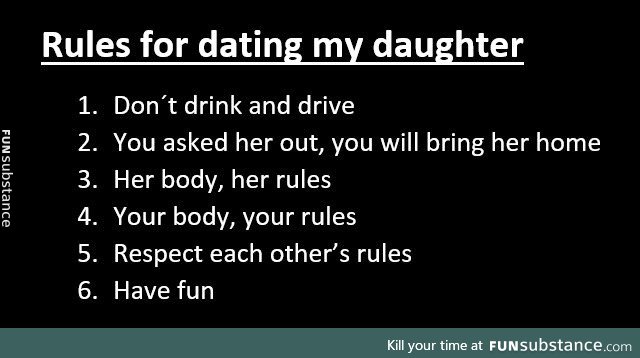 How a fathers' rules should look like