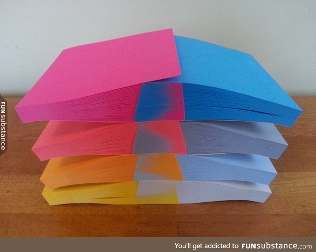 Stack of post-its