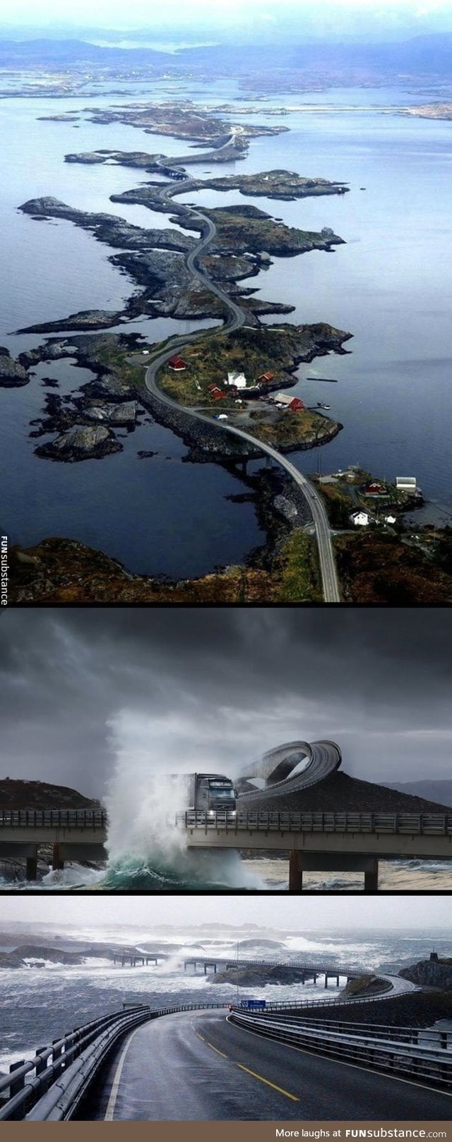 The Atlantic Ocean Road in Norway