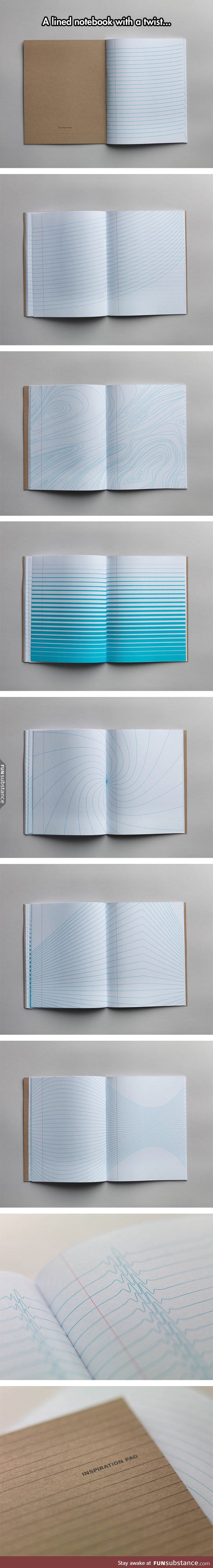 One of a kind notebook
